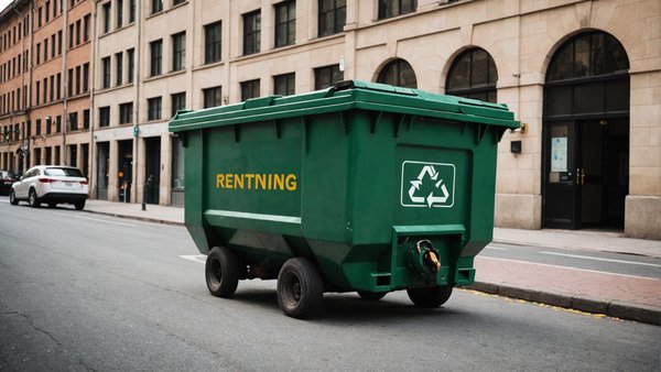 Louer une benne à la mairie pour des travaux de rénovation